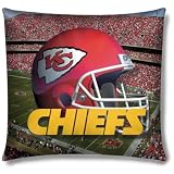 Northwest Kansas City Chiefs Real Photo Throw Pillow Size: One Size