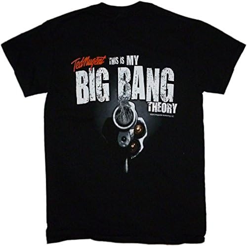 Ted Nugent- My Big Bang Theory Adult t-shirt Front/Back Print-Small