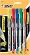 BIC Brite Liner + Highlighter, Chisel Tip, Assorted, 30 Highlighters