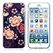 Johncase [Floral Print Series] Soft TPU Ultra Slim Shock Absorption Bumper Anti-Scratch & Fingerprint & Oil Stain case for iphone 6 6s with screen protector & Capacitance pen