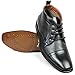 New Men's Ferro Ankle Boot Cap Toe Lace up Formal Shoes 806005