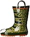Western Chief Unisex-Child Kids Boys' Waterproof Easy-On Printed Rain Boot
