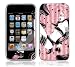 Pink Sexy Lady Design Skin Decal Sticker for Apple iPod Touch 1G (1st Gen) MP3 Player