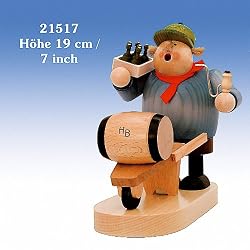 Christmas Smoker - Beer Trader (7.5 inches)