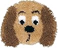 MCG Textiles Huggables Animal Puppy Pillow Latch Hook Kit
