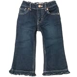 Apparel : ruffle flare jeans