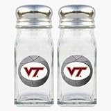 Review Bergamot  / Virginia Tech Hokies Basketball Shaped Logo Salt and Pepper Shaker Set