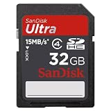 SanDisk SDHC Ultra 32GB Speicherkarte [Amazon Frustfreie Verpackung]