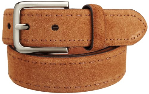 Ike Behar Mens Scott Belt, Cognac, 32