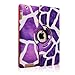 FINTIE (Graffiti) 360 Degree Stylish Rotating Magnetic Case Smart Cover With Swivel Stand For Apple iPad 4th Generation Retina Display / the new iPad 3 / iPad 2 (Wake/sleep Function)