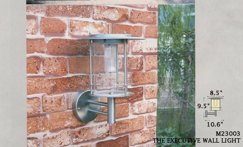 UNIQUE ARTS M23003 EXECUTIVE WALL SOLAR LIGHT