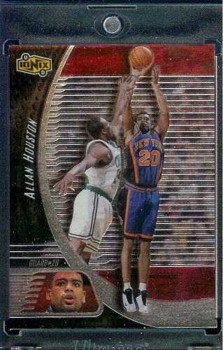 1998 Upper Deck Ionix # 42 Allan Houston New York Knicks Basketball Card - Mint Condition - Shipped In Protective ScrewDown Display Case!