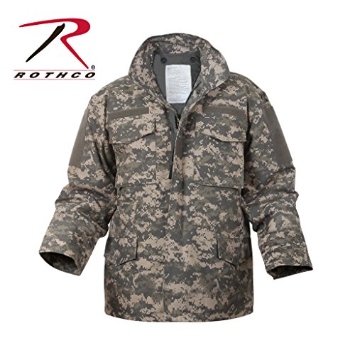Rothco M-65 Field Jacket, Acu Digital Camo, Large