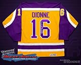 Signed Marcel Dionne Jersey - Los Angeles Kings Yellow - Autographed NHL Jerseys