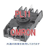 オムロン(OMRON) PL11 丸型接続ソケット (PL はんだつけ) 11ピン NN