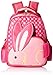 Albert and James Junior Synthetic Dark Pink School Bag RS.899.00