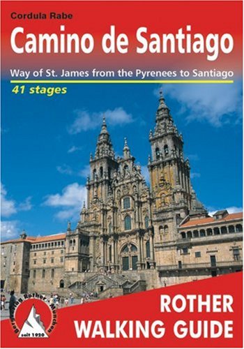 Buy Camino de Santiago - Camino frances from the Pyrenees to Santiago de Compestela. Rother Walking Guide online at Discounted New and Used prices. Delivered to your door with City Travel Guides.com