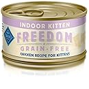 Blue Buffalo Freedom Indoor Kitten Chicken Wet Cat Food, 3 oz Can, Pack of 24