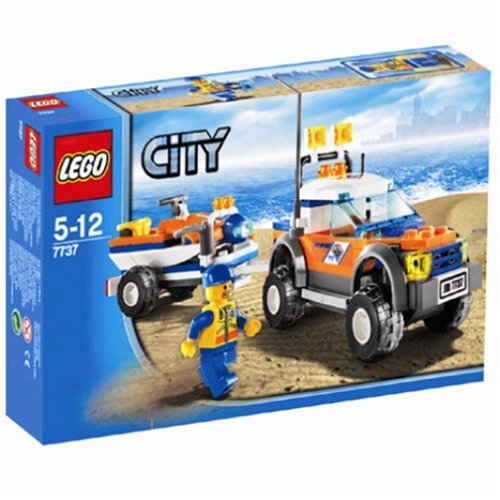Childrens Toyshop  Spielwaren : LEGO City 7737 - Geländewagen der Küstenwache mit Wasserjet