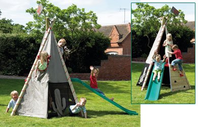 TP20 Whacky Wigwam with Slide