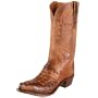 1883 by Lucchese Men's N1115 5/4 Western Boots,Tan Burnished,9 D US