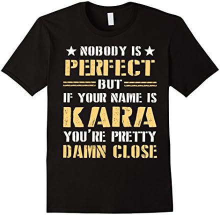 Men's Kara T-Shirt,Kara Gift,Kara's Birthday,Name shirt Large Black