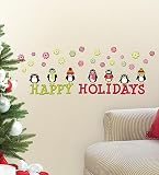 Lot 26 Studio, Glitter Menorah, Vinyl Holiday Peel and Stick Instant Wall Sticker Decals