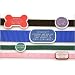 Collar Tag - Rectangle Shape Pet ID Tag. Custom engraved cat and dog ID tags. Our pet safety tags are stylish and silent! The pet id tag attaches flat to any collar and is available in 12 colors with 3 shapes and sizes.