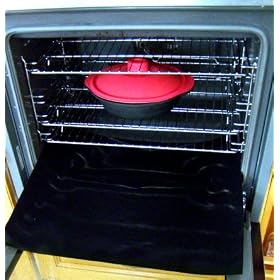 CleanZone Extra Thick Non-Stick Oven BASE Liner: 50cm x 40cm - 5 Year Guarantee