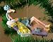 Pink Flamingo Phone Gossiping Christmas Ornament