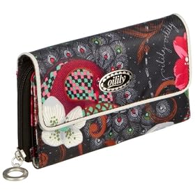 Oilily Summer Birds Big Wallet OCB9120, Damen Portemonnaie, 16x2x10.5