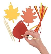 Colorful Paper Magic Color Scratch Leaves (24 pc)
