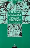 Dictionnaire analogique français-astrologique