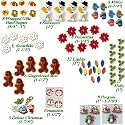 Christmas Cake Decorations - Sugar Pantry Package 2 - 83 Pieces Total