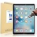 iPad Pro Screen Protector, PLESON® iPad Pro Tempered Glass Screen Protector,[Easy-install Sticker]2.5D Rounded Edge 0.3mm Ultra Clear/Bubble Free/9H Hardness,Anti-Scratch Screen Protector for iPad Pro