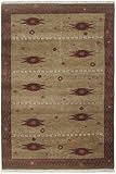 Tibet Rug Company 60 Knot Premium Tibetan Desert Star 3' X 5' Area Rug