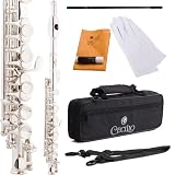 Cecilio 2Series PO-200S Key of C Plated Piccolo - Silver