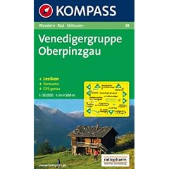 Venedigergruppe, Oberpinzgau: Wandern / Rad / Skitouren. Mit Panorama. GPS-genau. 1:50.000