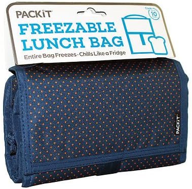 Pack-it 8" Personal Cooler Freezable Lunch Bag with Adjustable Strap Cold Food