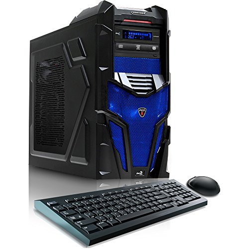 CybertronPC Shockwave X6-9600 Gaming Desktop - AMD FX-6300 3.5GHz Hexa-Core Processor, 16GB DDR3 Memory, NVIDIA GTX 960 (2GB GDDR5) Graphics, 1TB/8GB Solid State Hybrid, DVD±RW, Microsoft Windows 10