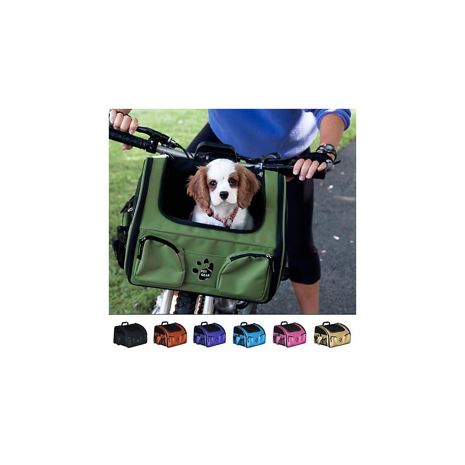 Pet Gear Pet Bike Basket 3in1 Car Seat / Carrier / Bike Basket for
