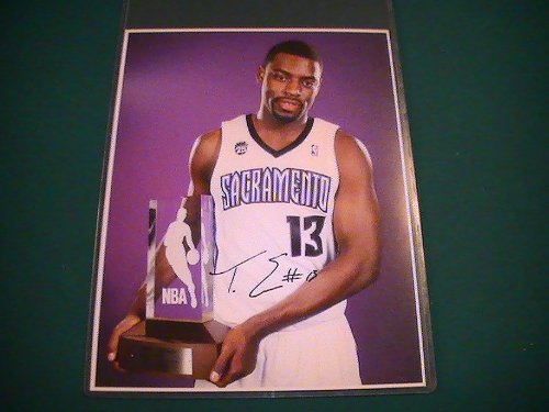 TYREKE EVANS SIGNED AUTOGRAPHED 11X14 PHOTO SACRAMENTO KINGS COA + HOLOGRAM