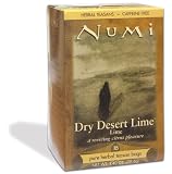 Numi Tea Dry Desert Lime, Herbal Teasan in Teabags, 18-Count Box (Pack of 6) [Amazon Frustration-Free Packaging]
