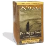 Numi Tea Dry Desert Lime, Herbal Teasan, 18-Count Tea Bags (Pack of 3)