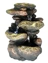 Rock Stone LED Indoor Table Top Water Fountain