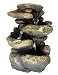 Rock Stone LED Indoor Table Top Water Fountain