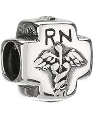 Authentic Chamilia Sterling Silver Charm "Nurse" GO-4