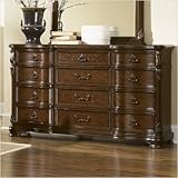 MagnussenB1667 Verona Chestnut Finish with Antique Brass Hardware Wood 12 D ....