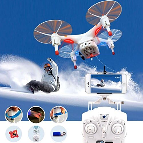 Welcomeuni Cheerson CX-30w FPV Wifi G-sensor Control Quadcopter 4CH 6 Axis RC Drone with 0.3MP Camera
