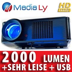 MediaLy LED FNX2000 HDMI BEAMER PROJEKTOR 2000 LUMEN HD - SCHWARZ